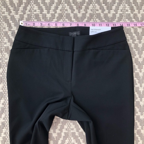 Ann Taylor the straight curvy fit pants size 2 - Picture 6 of 11